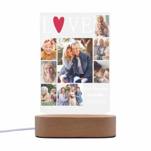 Custom Photo Acrylic Plaque Acrylic Sign Personalized Pictures Text on ...