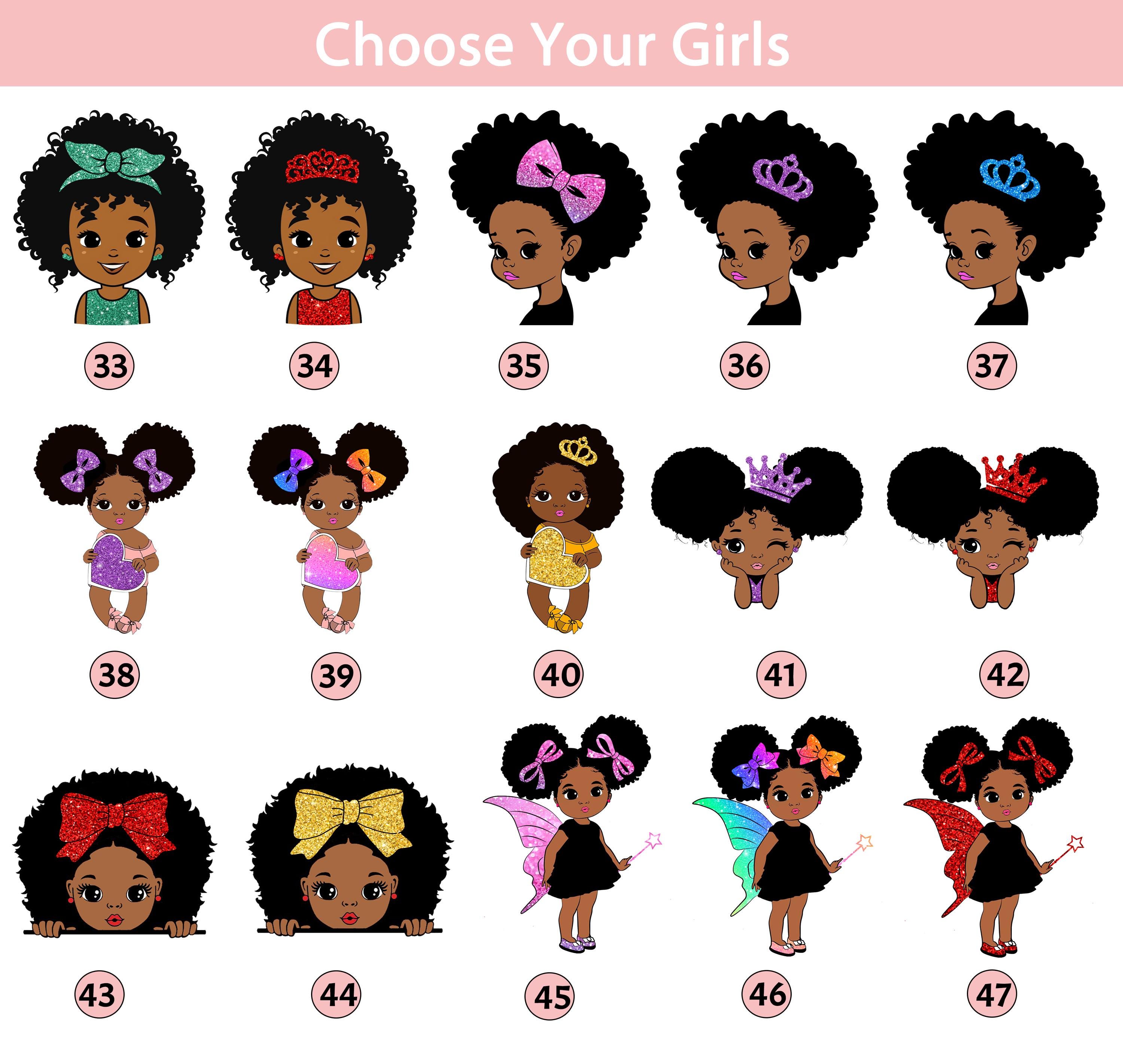 Custom Backpack with Name,Personalized Afro Black Girl Bag,Teen backpack,Back to School,Book Bag,Lunch Bag,Pencil Pouch,Gift for Daughter