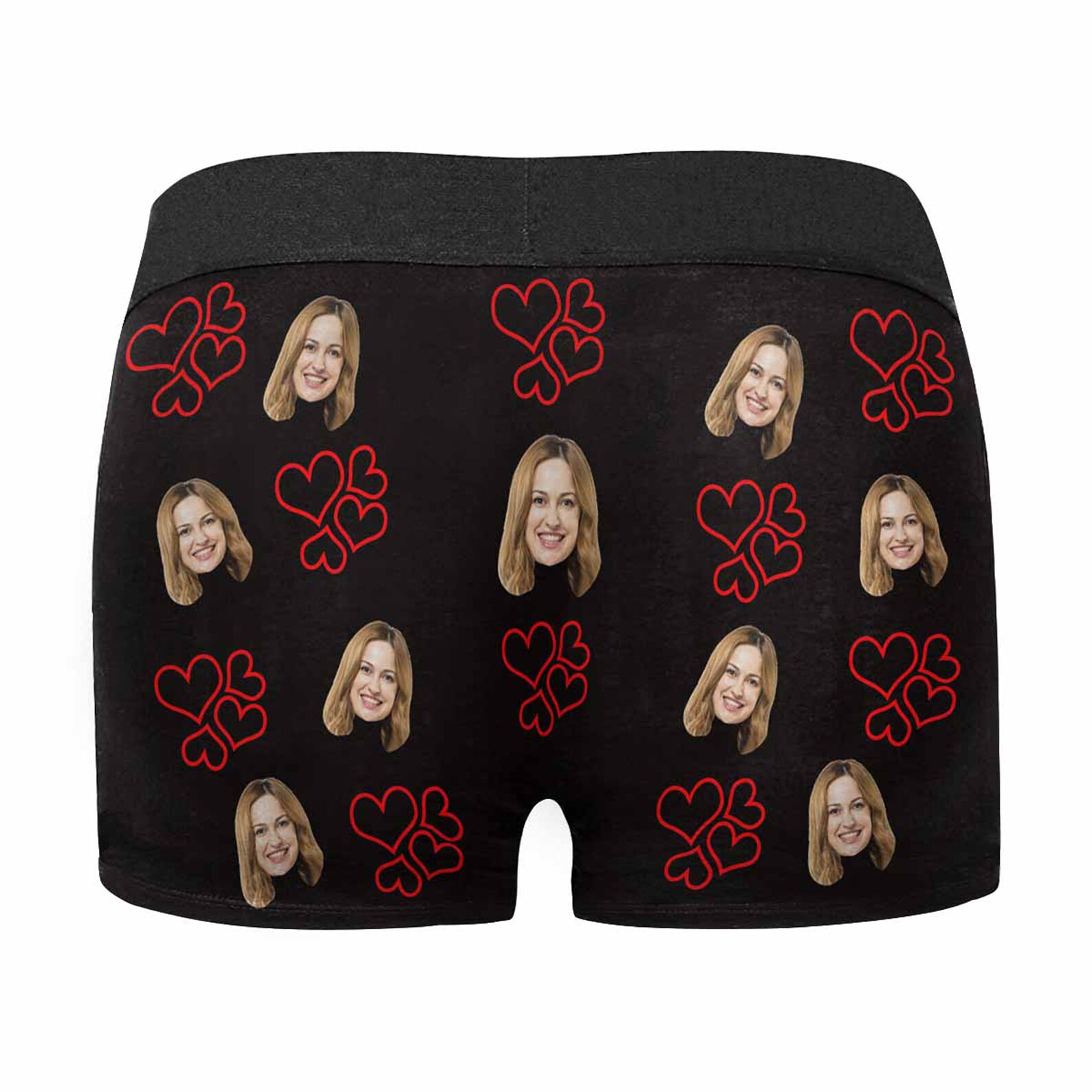 Custom Photo Boxers Girlfriend Face on Underwear Shorts - Etsy