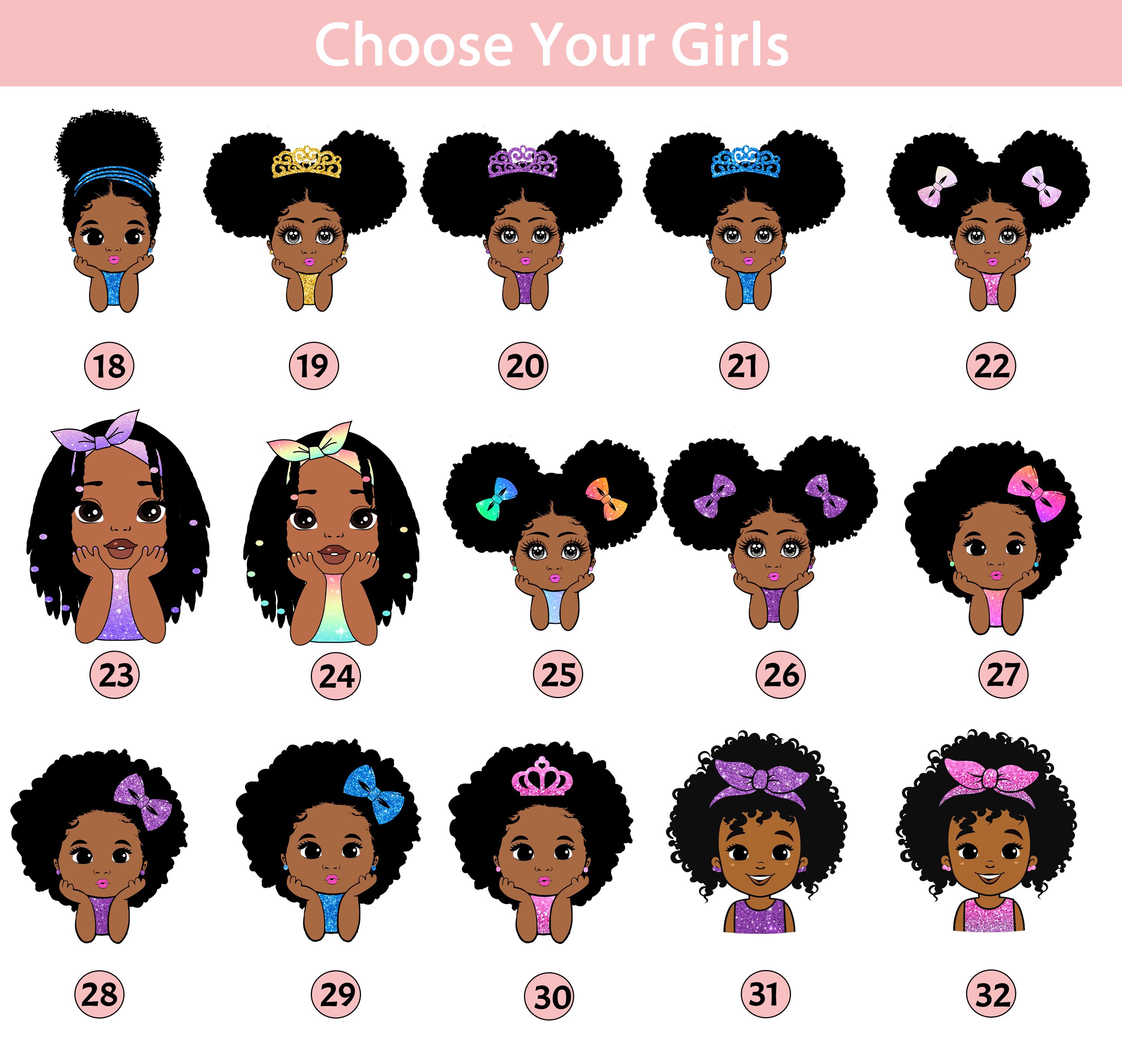 Custom Backpack with Name,Personalized Afro Black Girl Bag,Teen backpack,Back to School,Book Bag,Lunch Bag,Pencil Pouch,Gift for Daughter
