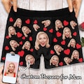 Personalized Face Boxer Briefs, Funny Anniversary Gift,Valentine's Day Gift