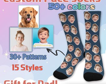 Calzini personalizzati con foto, regalo personalizzato