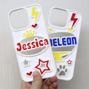 Custom 3D printed iPhone Case,hollow-out 3D iPhone case,Custom Made Gift,iPhone 14/15/16 Plus Pro Pro Max,Personalized Gift,Gift for Her/Him