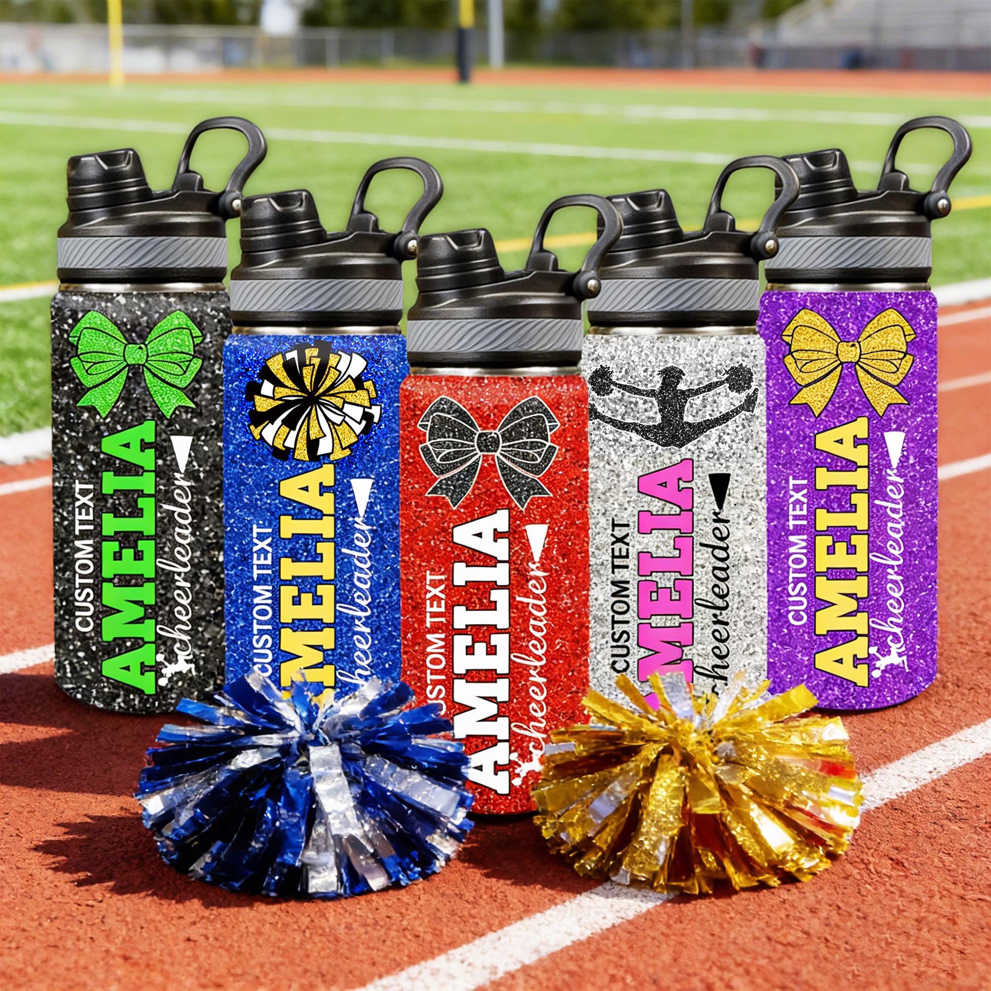 Pom Pom Water Bottle - Etsy Canada