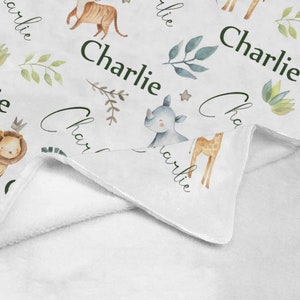 Personalzed Baby Blanket, Hgh-qualty Natural Cotton Blanket Wth...