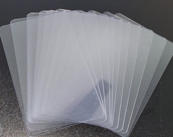 Ultra Thick Clear Card Protector - Standard Size Card - 30 Mil (0.8mm)