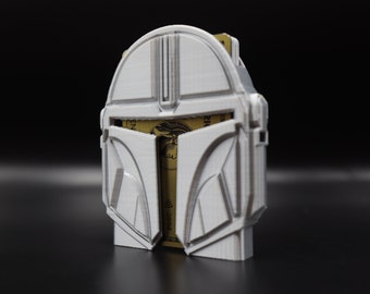 MANDOLORIAN MANO Wallet™ Credit Card ID Hard Case Holder Organizer- (Holds up to 10 cards) Star Wars