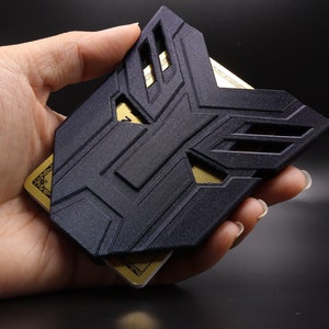 MANO Wallet™ Autobots Credit Card ID Hard Case Holder Organizer- Slim Size (holds up to 10 cards) Transformers Edition - IDBLADE