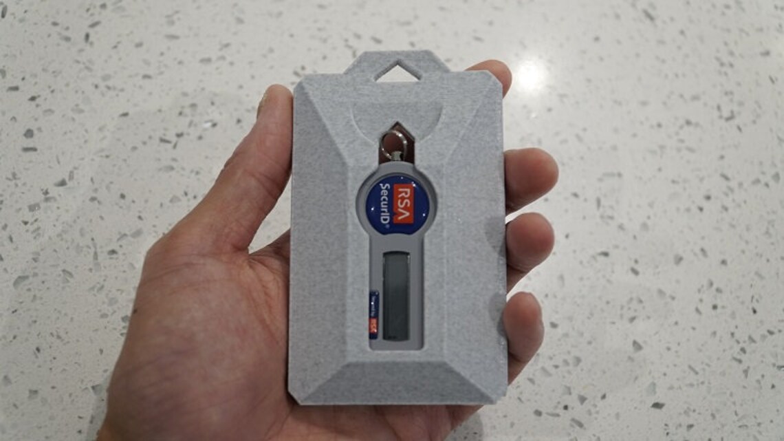 Marble RSA Token & ID Badge Holder RS1 Etsy UK