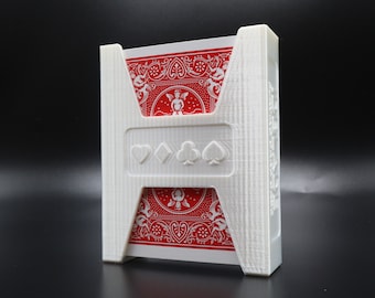 IDBLADE Playing Card Deck Holder Hard Case, Fits Bicycle & Poker Cards