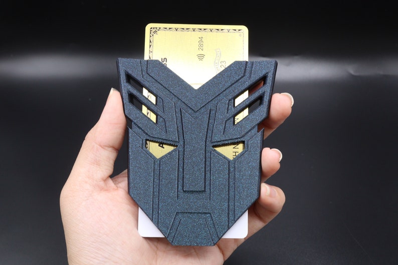 MANO Wallet™ Autobots Credit Card ID Hard Case Holder Organizer Slim Size holds up to 10 cards Transformers Edition image 3