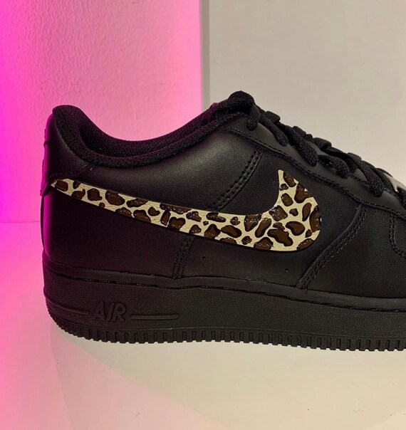 leopard print tick air force 1