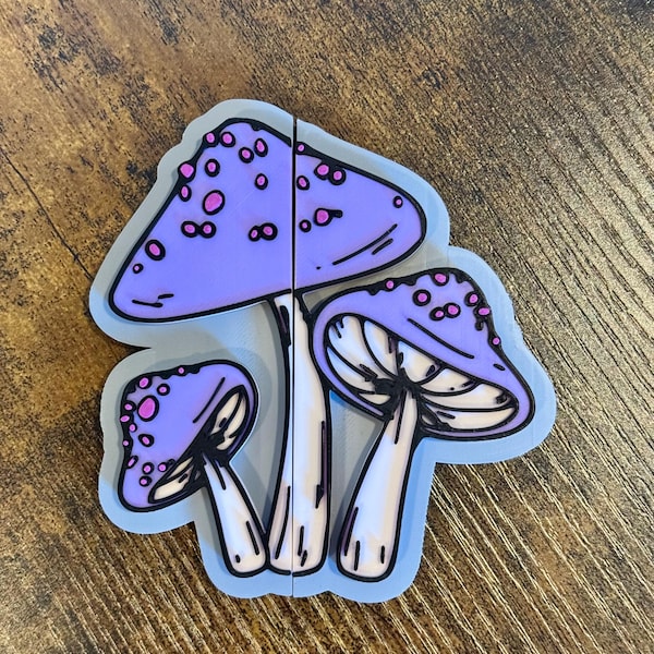 IKEA Milsbo Cabinet Handles - Mushrooms
