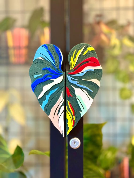 IKEA Milsbo Cabinet Handles - Anthurium Regale Fantasy
