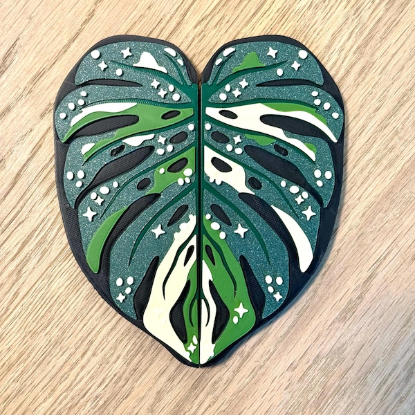 IKEA Milsbo Cabinet Handles - Monstera Thai Constellation