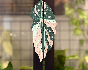 IKEA Rudsta Wide Cabinet Handles - Begonia Maculata Variegated
