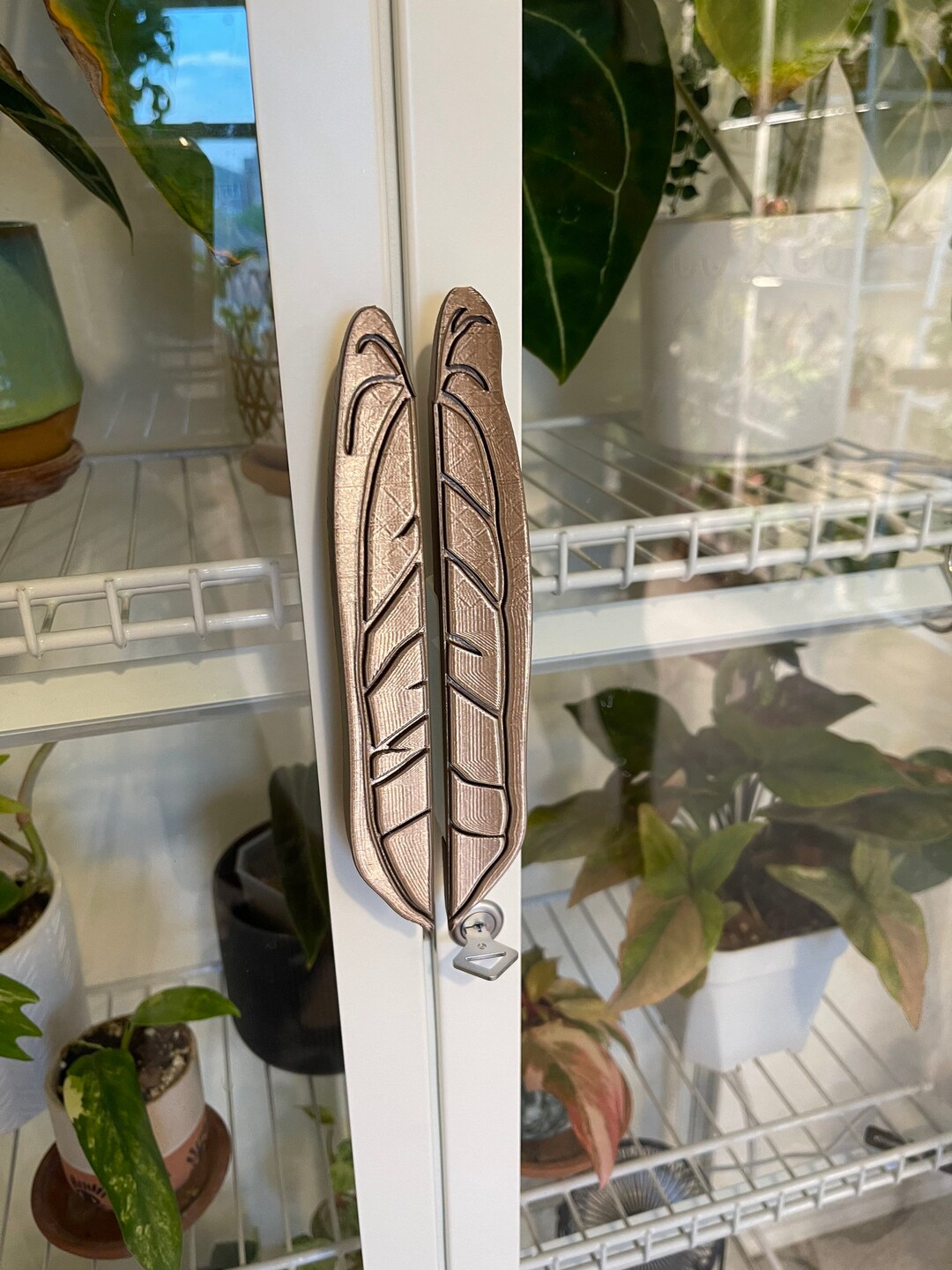 IKEA Milsbo Cabinet Handles - Anthurium Warocqeanum - Etsy