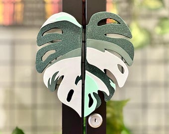 Tiradores de armario IKEA Milsbo - Monstera abigarrada