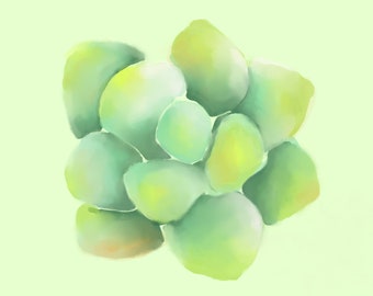 Puede incluir: Un grupo de piedras pintadas con acuarela de color verde y amarillo. Las piedras están dispuestas en una forma suelta y orgánica.