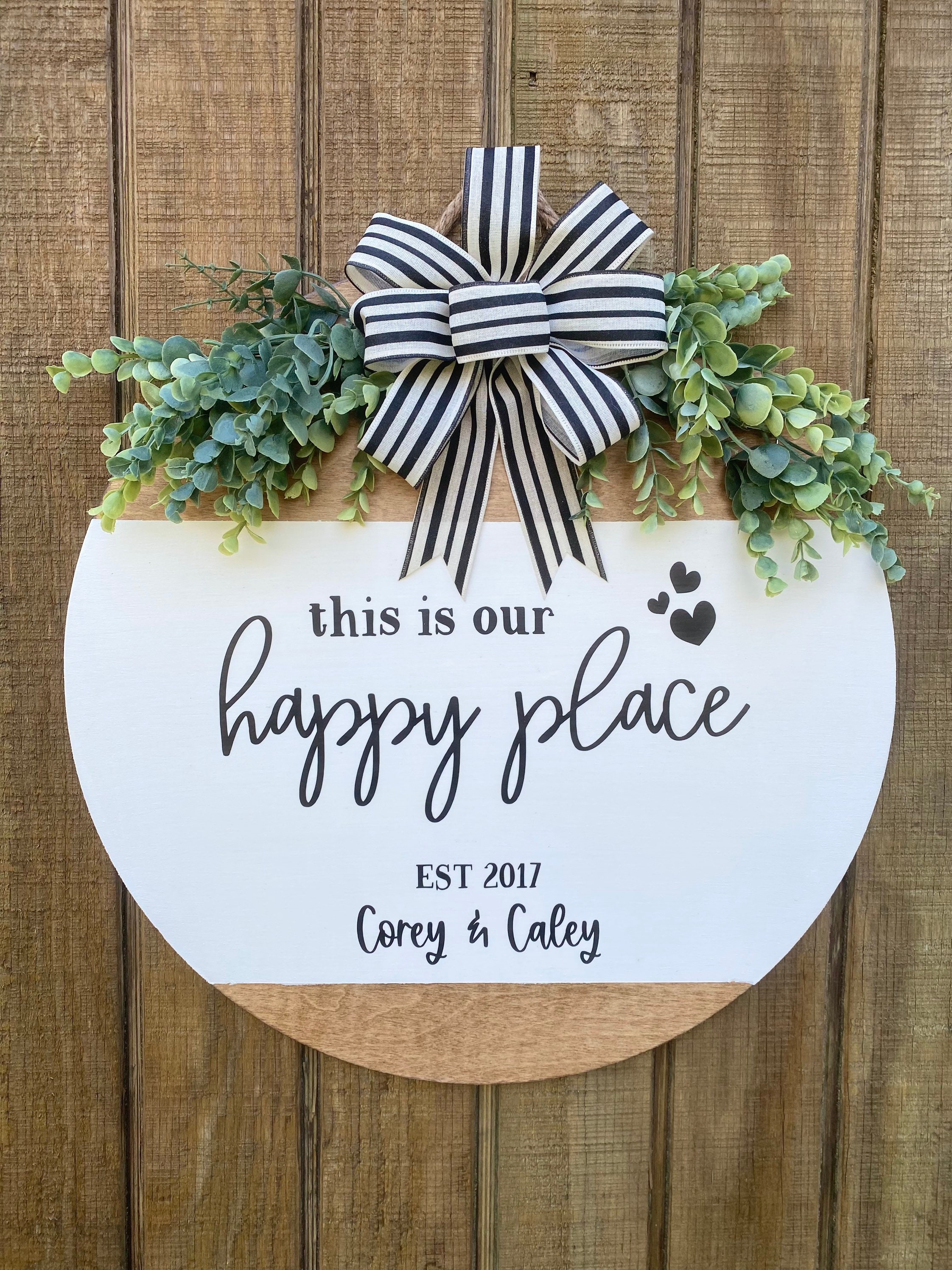 Decoración de la puerta principal / Percha de la puerta / | Etsy