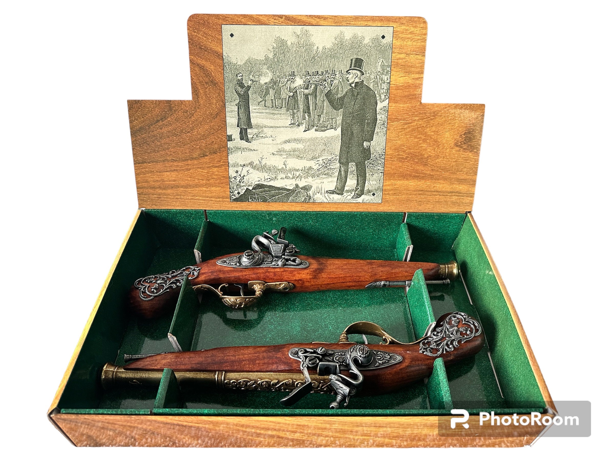 Flintlock Pistol Storage Box 