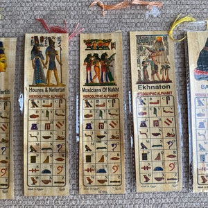 Egyptian Papyrus Bookmark - Etsy UK