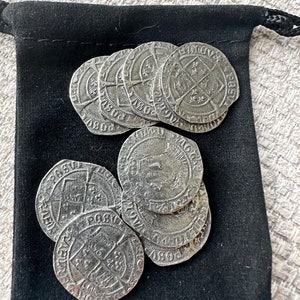 Henry VIII 10 X Groats in Gift Bag