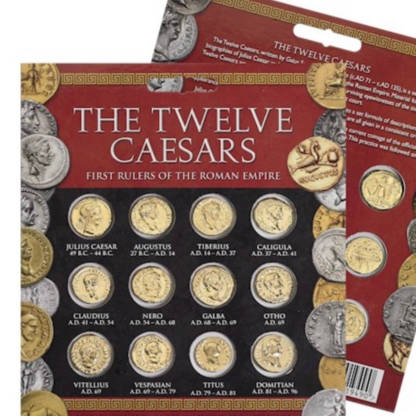 Twelve Roman Caesars Aureus Coin Pack