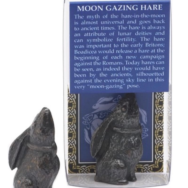 Moon Gazing Hare - Etsy UK