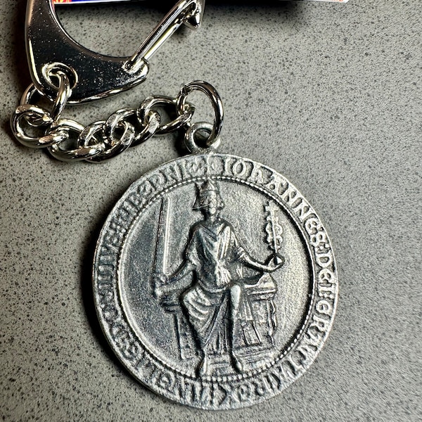 King John Magna Carta Seal Keyring