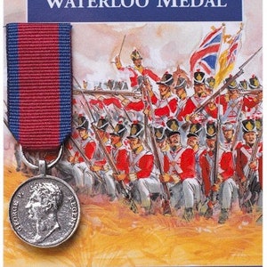 Waterloo Campaign Medal Miniature