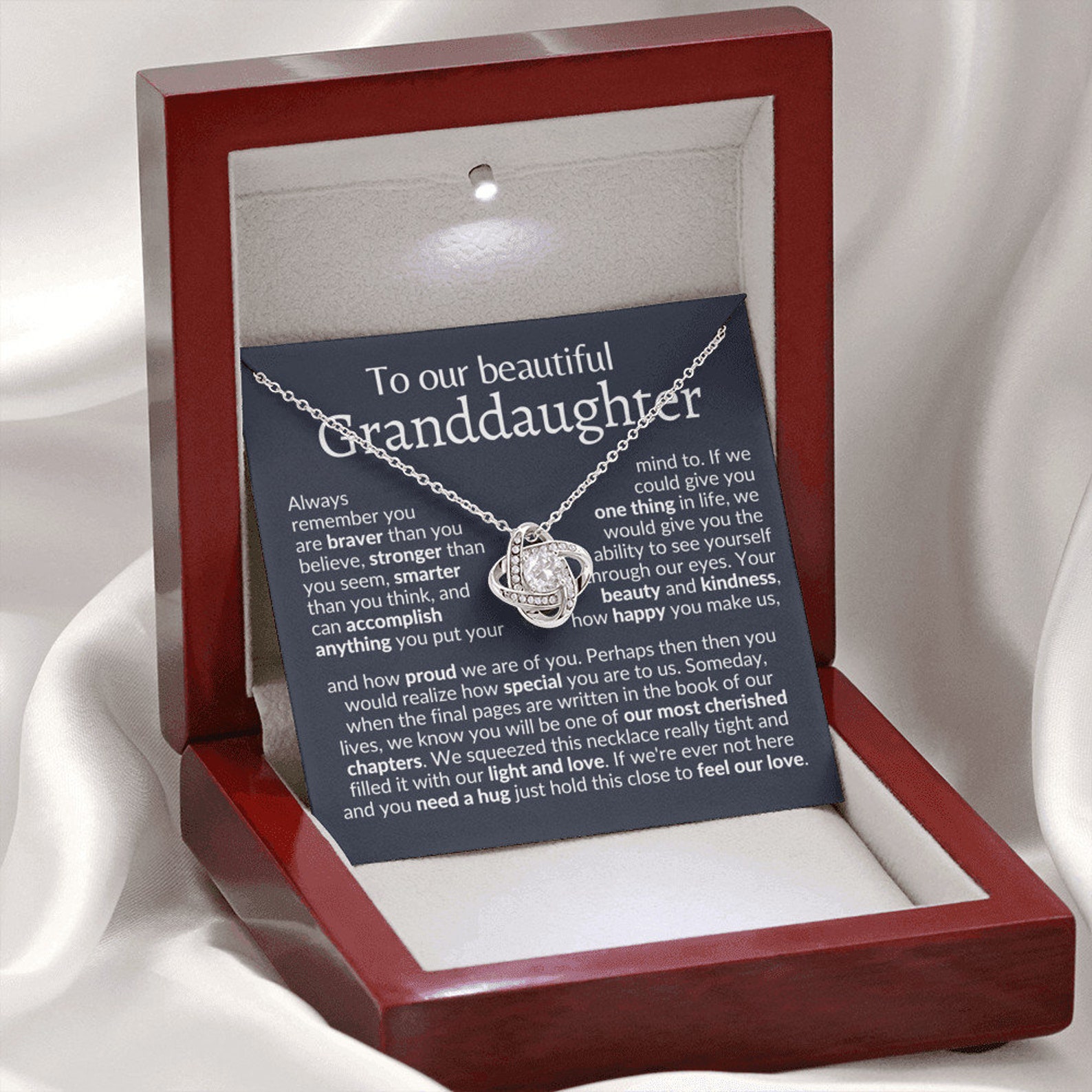 Granddaughter Gifts From Grandma and Grandpa Granddaughter Etsy