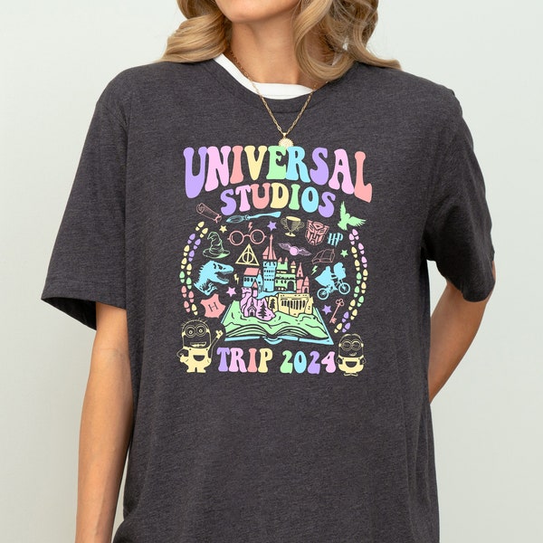 Vintage Disney Universal Studios Shirt, Universal Studios T-Shirt, Disney Trip 2024 Sweatshirt, Disneyworld Shirt, Disney Sweatshirt