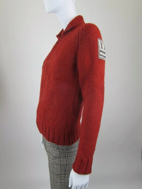 Vintage 1990s Levis chunky cable knit cardigan with z… Gem