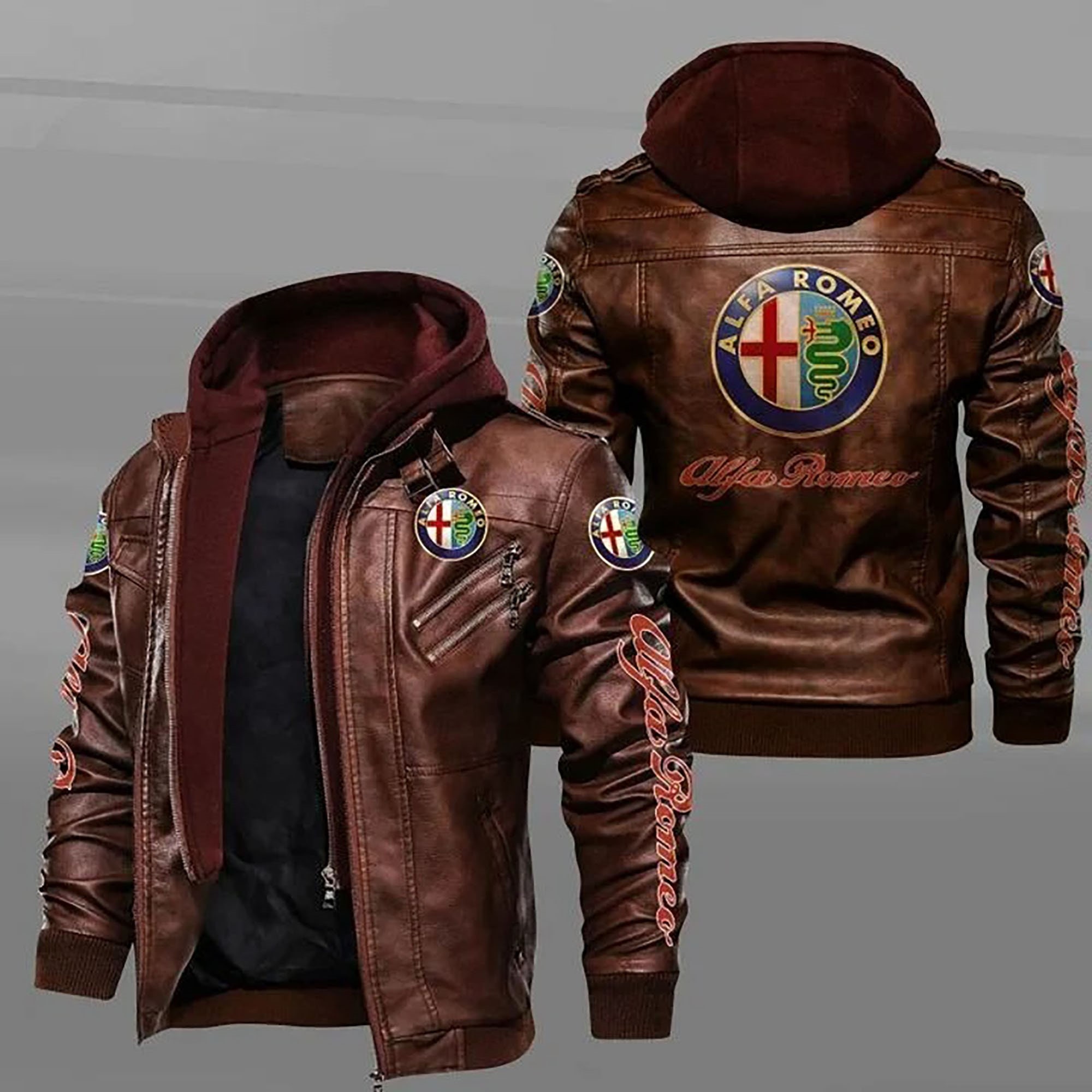alfa romeo leather jacket