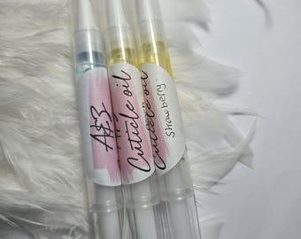 Olio per cuticole aromatizzato, pesca, fragola, cocco