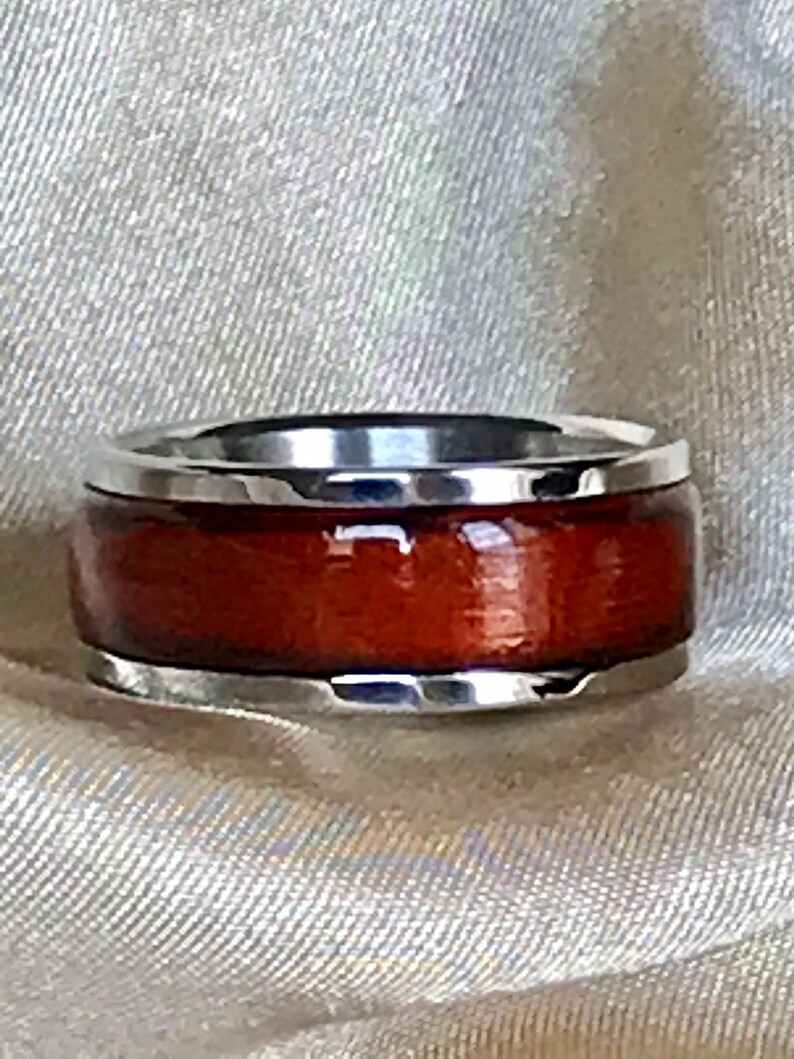 Padauk Wood /& Stainless Steel Size 10