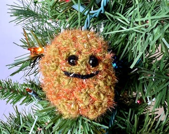 Handmade Crochet Nug Buddy Clip Christmas Ornament