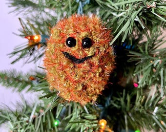 Handmade Crochet Nug Buddy Clip Christmas Ornament