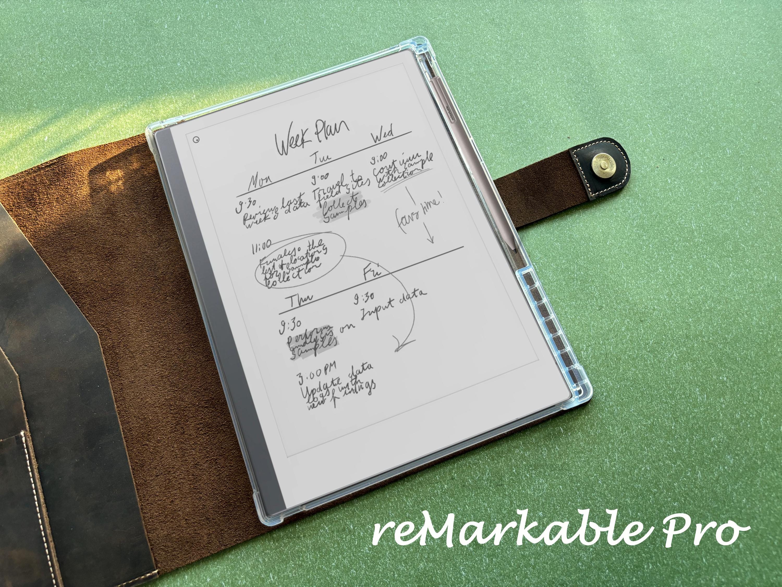 Personalized Leather Case for Remarkable 2, Remarkable Paper Pro Cases ...