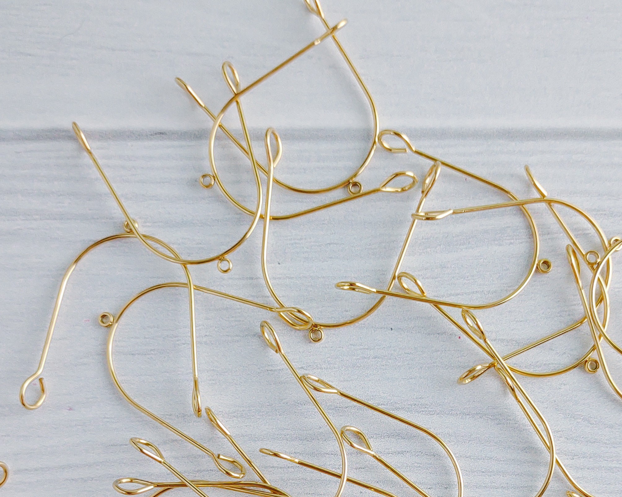 10pcs/set Fashion Zinc Alloy Minimalist DIY Earring Hook For Women For DIY  Jewelry Making