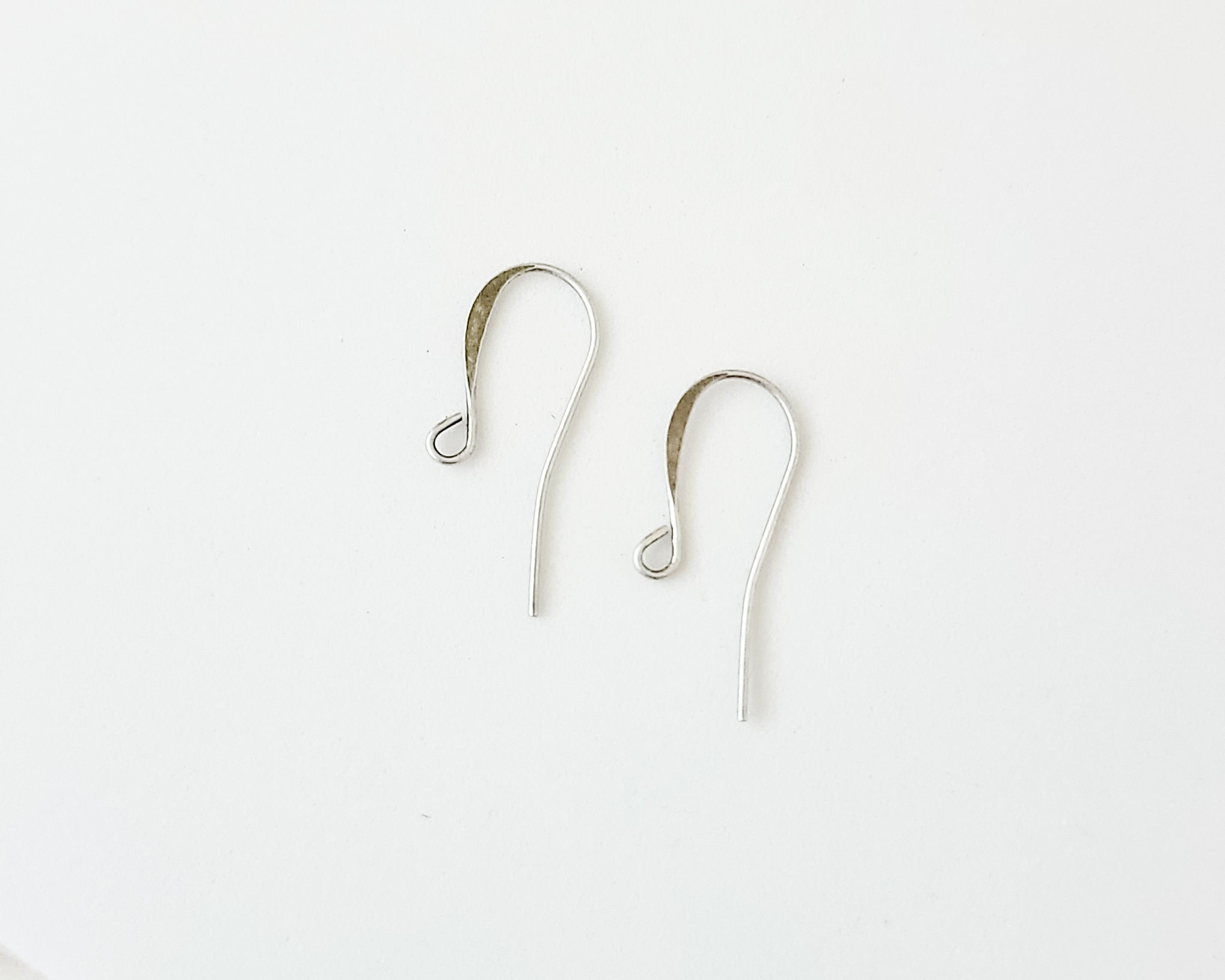 12pcs 20G Small Pure Titanium Earring Fish Hooks DIY Earrings Findings for  Jewelry Making, Hypoallergenic Earring Hooks Making Kit for Women Girls Men