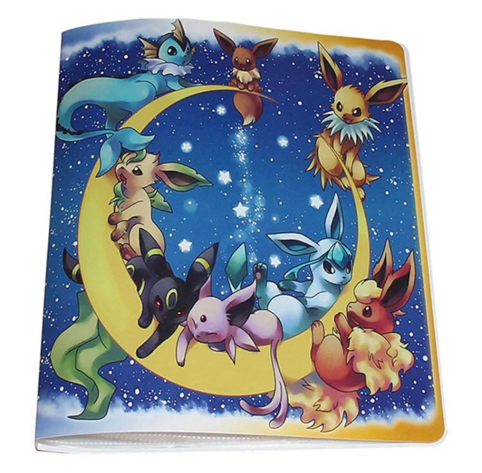 Eevee Eeveelution card binder card holder holds up to | Etsy