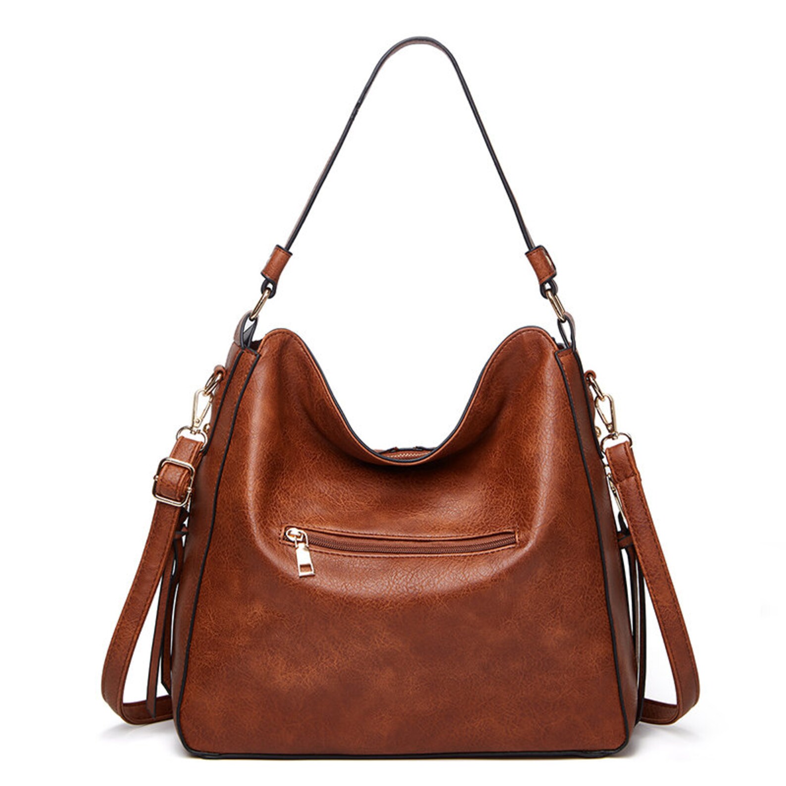 Ladies Hobo bag Bucket Purse Faux Leather Etsy