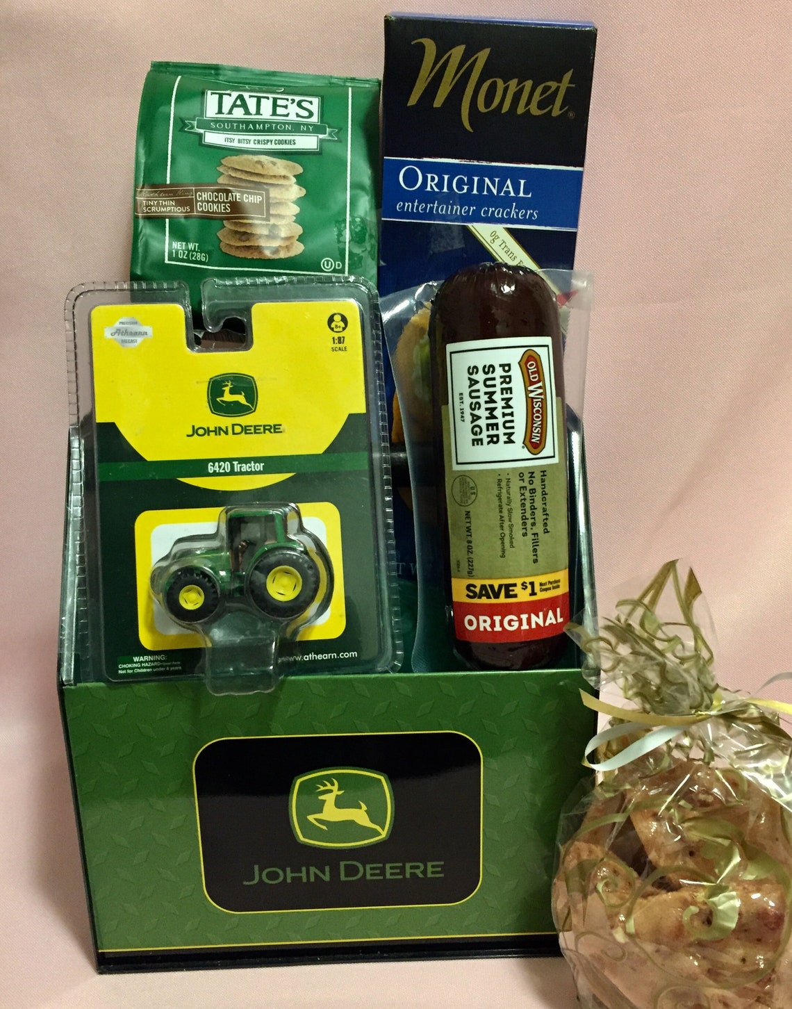 JOHN DEERE Gift Collectible John Deere Metal Carrier and JD - Etsy