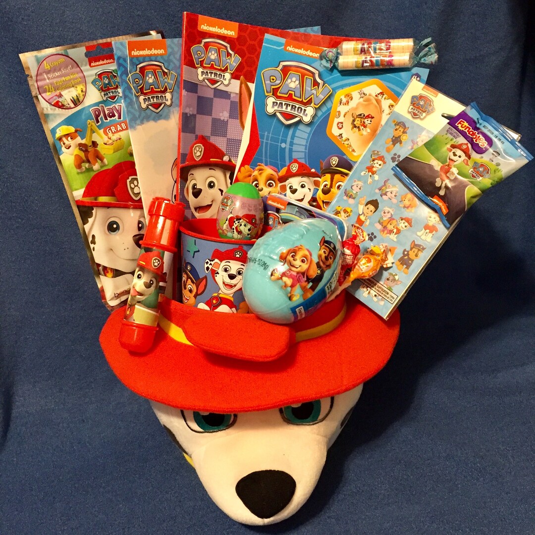 PAW PATROL Valentine Gift heart W/candy, Activity Books, Game, Cup