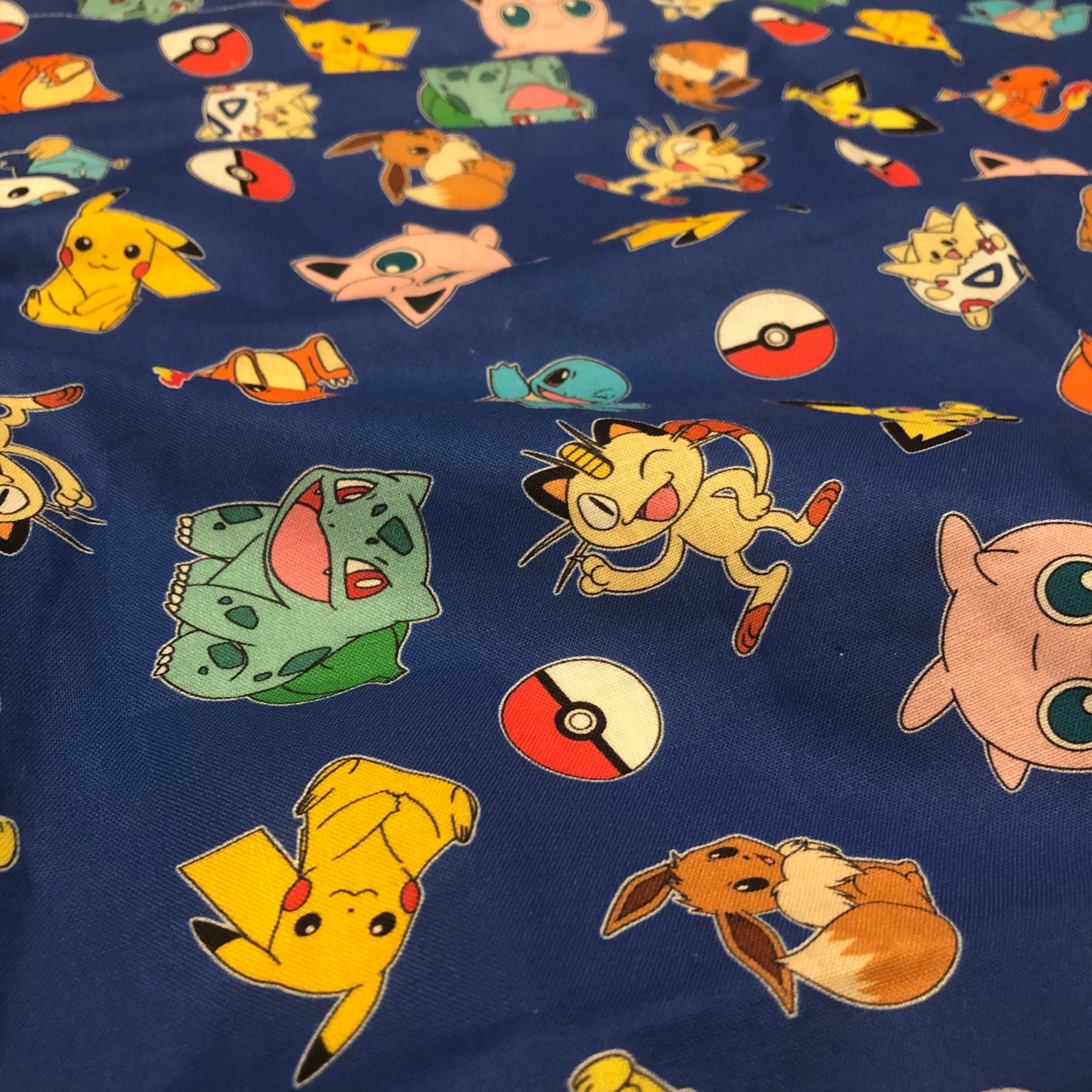 Pokémon Character Blanket Etsy