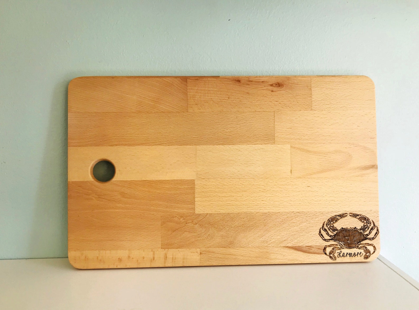 Custom Crab Cutting Board Crab Charcuterie Board Maryland Etsy