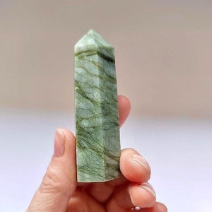 Torre de ágata arbórea / Cristal natural / Piedra para perspectiva / Pieza exacta