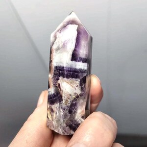 Dream Amethyst Tower | Chevron Amethyst | Sleep Stone | Exact Piece